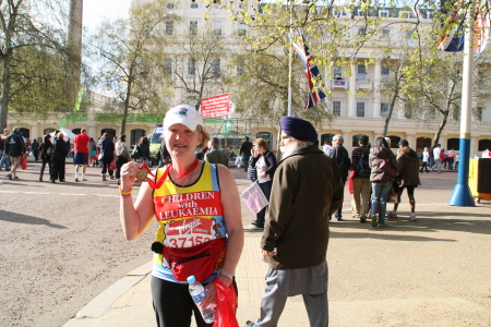 London Marathon, April 2010