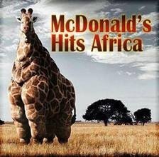 McDonald's giraffe