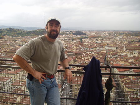 Atop the Duomo. Florence, Italy. 2004
