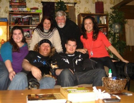 Family Photo at Christmas 2009