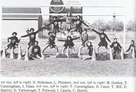 1980 TCHS Cheerleaders