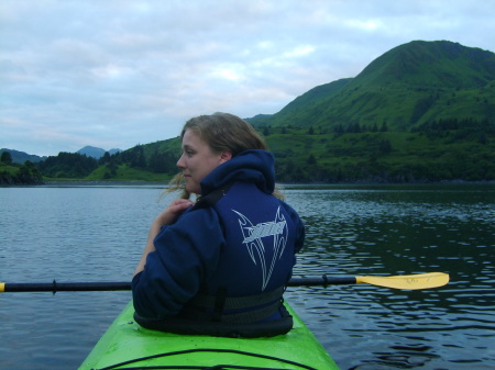 Kayaking in the Pacific