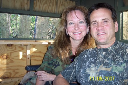 Me & Ted in the Deer Blind '07