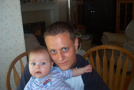 My Son Eric and Grandson Ethan.