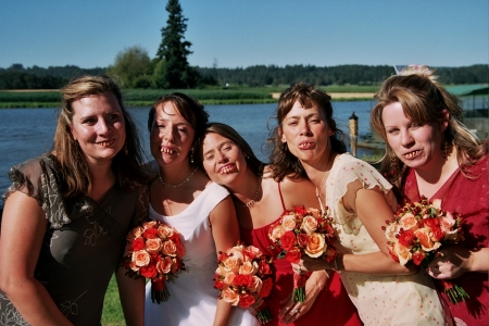 Trinity with Bridesmaids 2005
