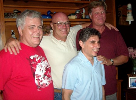 Old Friends - Steve, Bob E., Sal M., and Rob W.