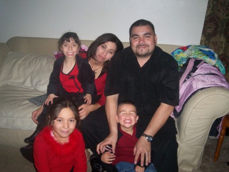 MY SON RAYMOND AND HIS WIFE AND FAM.