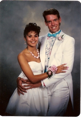 junior prom  Sandy & Steve