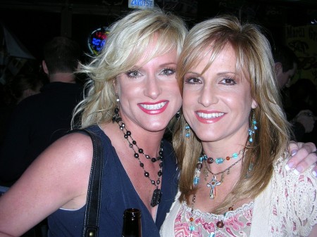 Mardi Gras 2008 with my sister Cathy