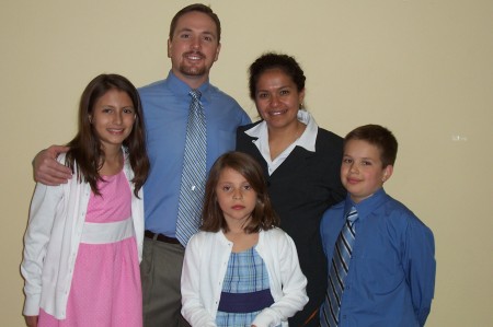 The Baldwin Family on Easter Sunday