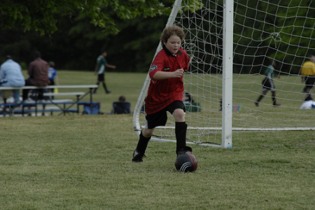 Preston as goalkeeper