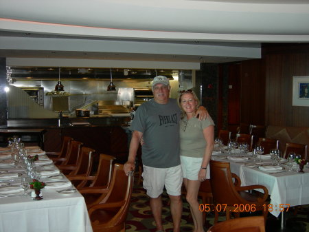 FRANK & ME ON THE CRUISE SHIP