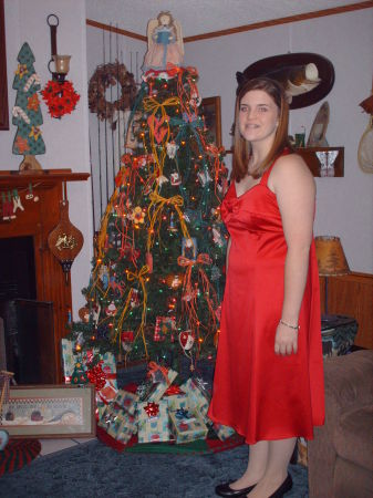 Raeven going to Winter Formal, 2007