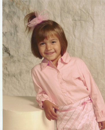 My daugther's preschool picture (Zoe)