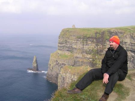 clint at cliffs of moher
