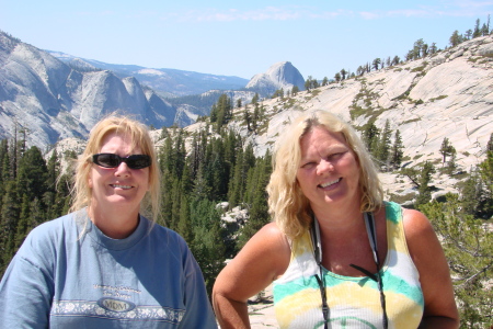 Cyndy Lou and me in Yosemite