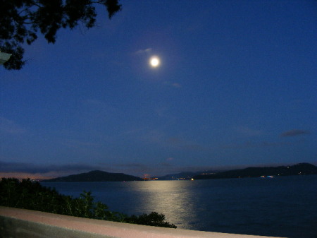 moonlight SF bay