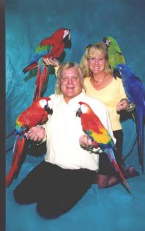 My Macaw's (with ex-girlfriend 2001)