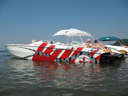 Our 38 Cigarette Top Gun on Lake Champlain