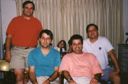 The 4 Gill brothers in 1997