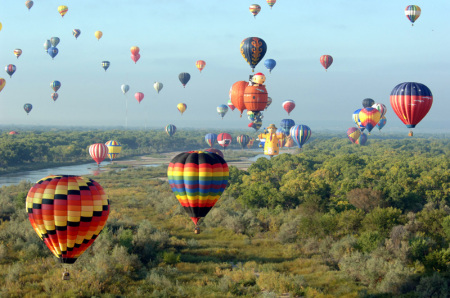 Ballooning in New Mexico