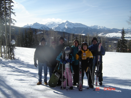 Skiing at Telluride Christmas 2006