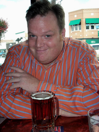 I have beer. Why wouldn't I smile?