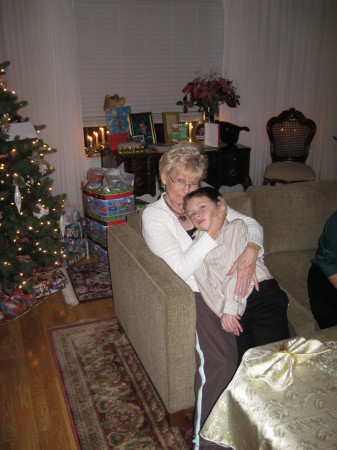 My Mom and Carson 12/07