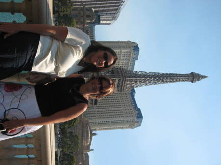 Angie & I in Vegas