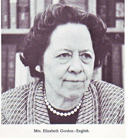 Mrs. Elizabeth Gordon