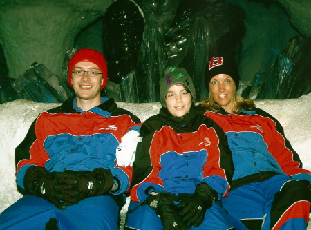 The Family in the Ice Caves