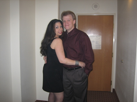 Matt & Me in Vegas Dec 2007