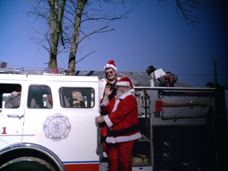 us as Mr. & Mrs. Santa