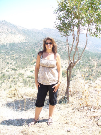 Caroline in Crete Aug 2007