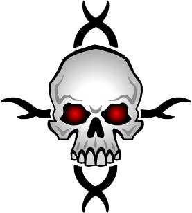 tribal-skull-clipart