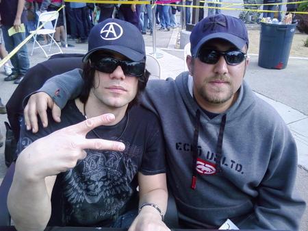 My son Ryan w/Chris Angel