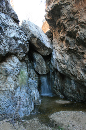 Rincon Mountain waterfall of Douglas Springs