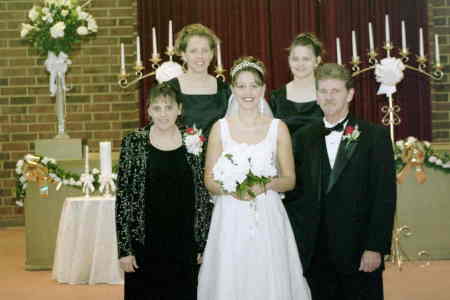 Beth's wedding" my husband and daughter's