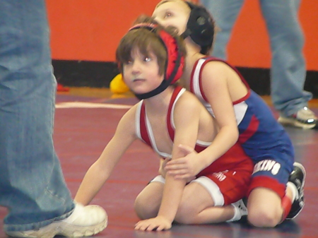 My Wrestler (the one in red)