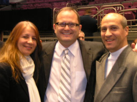 My wife & I with Pastor Marcos Witt