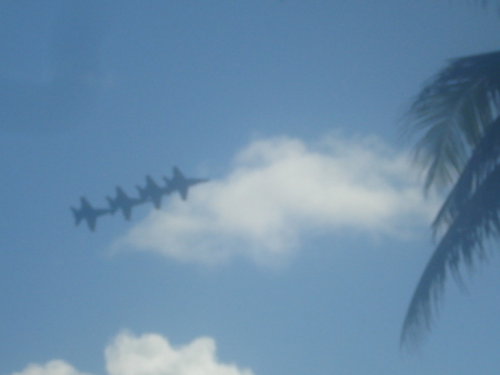 Blue Angels over Kailua