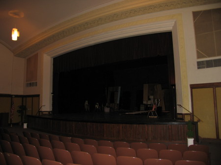 Flint Central Auditorium Stage - 2005