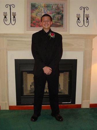 Our Son Aaron at his Prom 2004