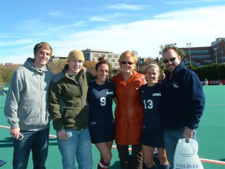 Shauna's Field Hockey Game at BU