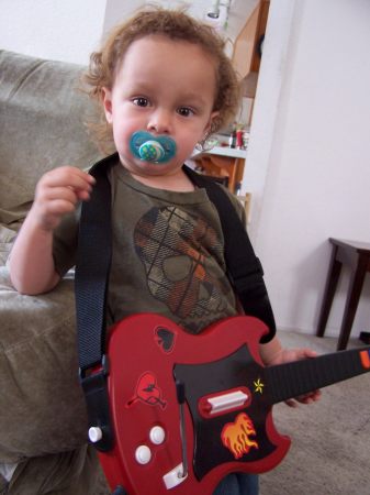 He loves Rock'n'Roll