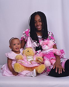 Alliyah and Imani