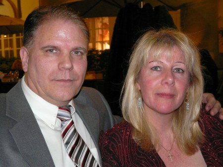 My wife Marylou and I, Christmas 2009