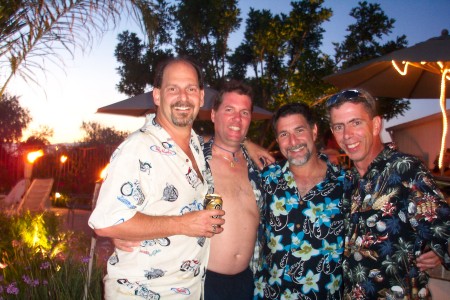 Me, Ricky Leonard,Bob Lazarus,Jimmy Harte