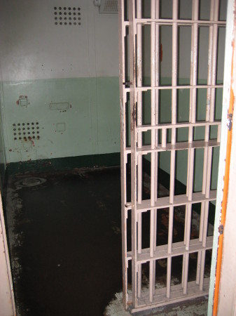 empty cell under renovation