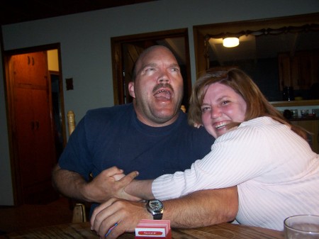 ME AND HUBBY ON EASTER 08